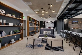 Resident social lounge